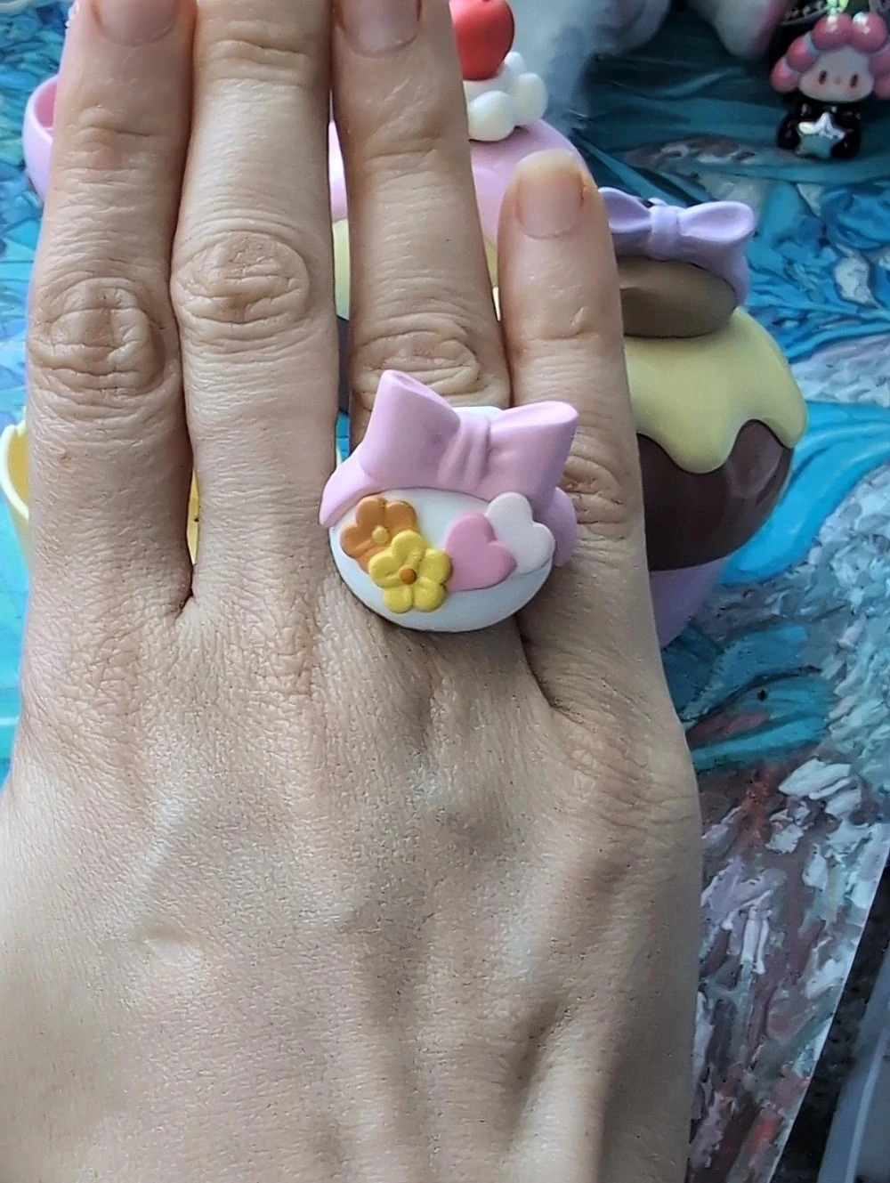 New Sealed Cupcake Gashapon & Novelty Rings From Japan - ADD to BUNDLE for $15 - Picture 10 of 14